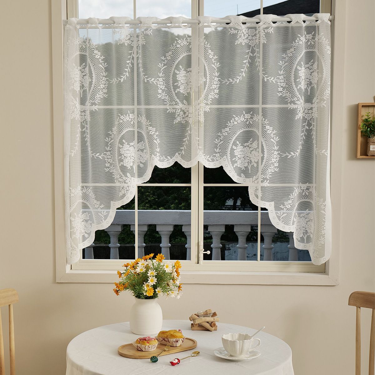 Производитель ткани штапельного кружева, поставки штапельного зеркального цветочного занавеса 75Гсм280см