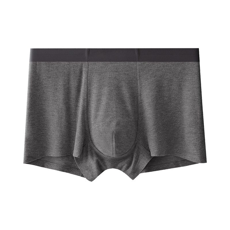 Autumn and Winter Meilade New Men's Underwear Seamless Brushed Thermal Boxer Briefs 10A Antibacterial Breathable Boxer Shorts