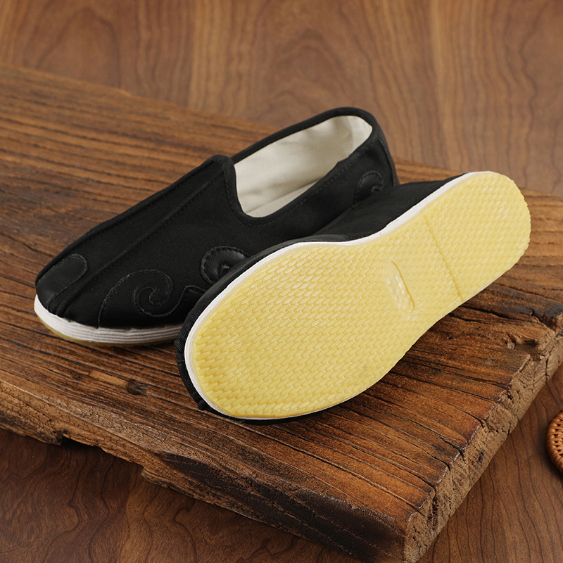 Туфли горы Уданг Юн Гоу, таоистские принадлежности, десяти направлений туфли с кожаной подошвой и тысячелayer подошвой, износостойкие и легкие тканевые туфли для мужчин и женщин, туфли тайцзи