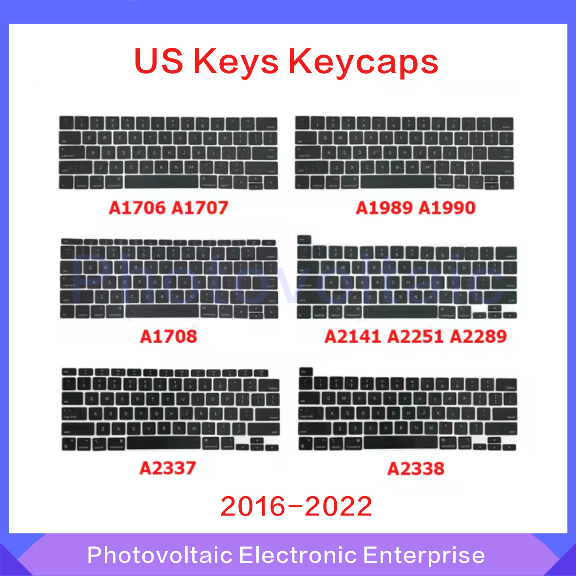 Клавиша для ноутбука Apple A2338 A2337 A2141 A2442 A2485 A2681 новая