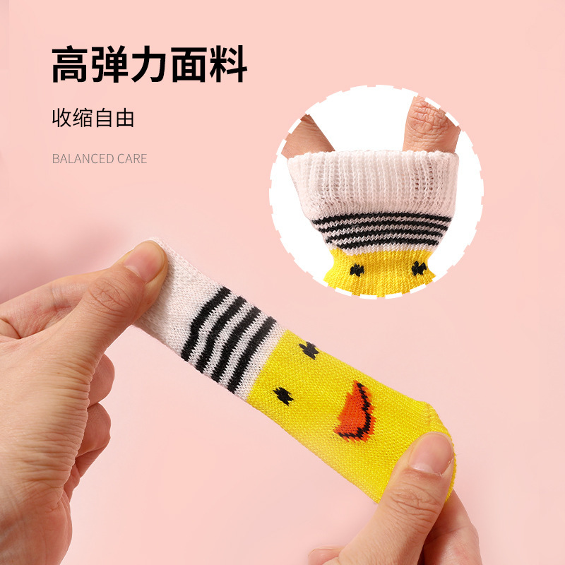 Cross-Border Pet Socks, High-Quality Non-Slip Bottom Puppy Socks, Dog Foot Covers, Teddy Poodle Cotton Socks, Pet Supplies