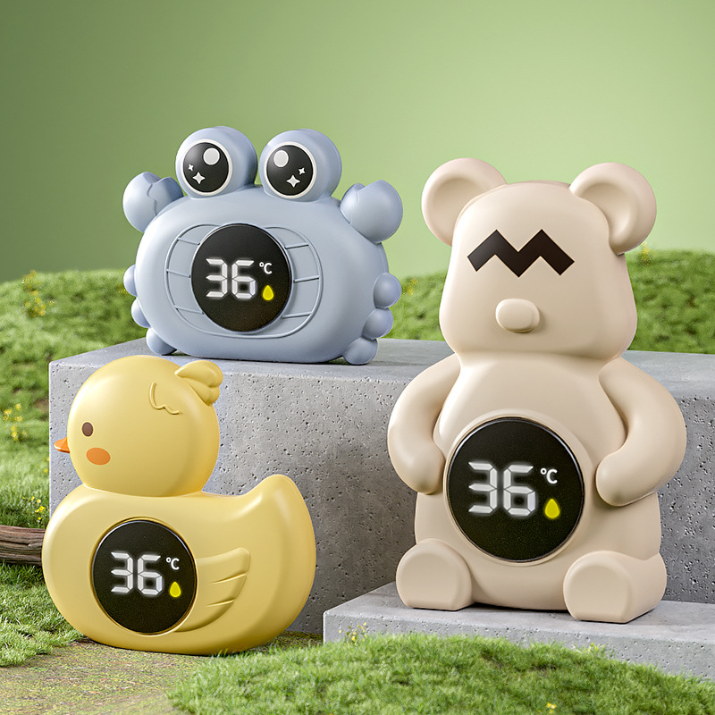 Термометр для ванной, измеритель комнатной температуры, термометр для воды с мультяшным дизайном