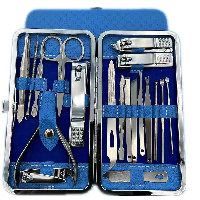 19 pc beauty set manicure set nail clippers nail tools manicure set wholesale in large quantities
