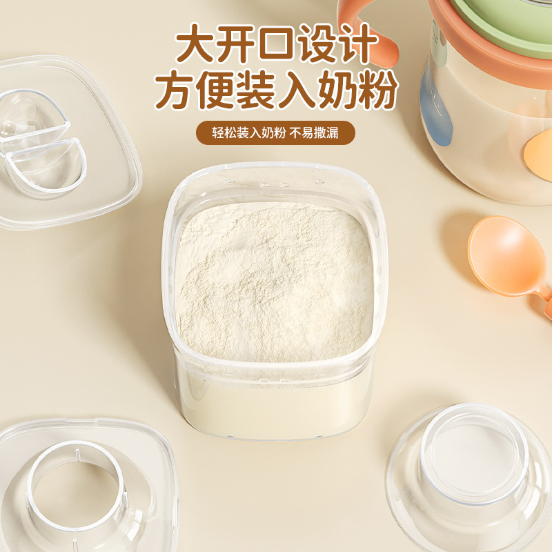 Baby Milk Powder Box Portable Outgoing Supplementary Rice Nink Box Sealed Tank Moisture-proof Large Storage Tank
