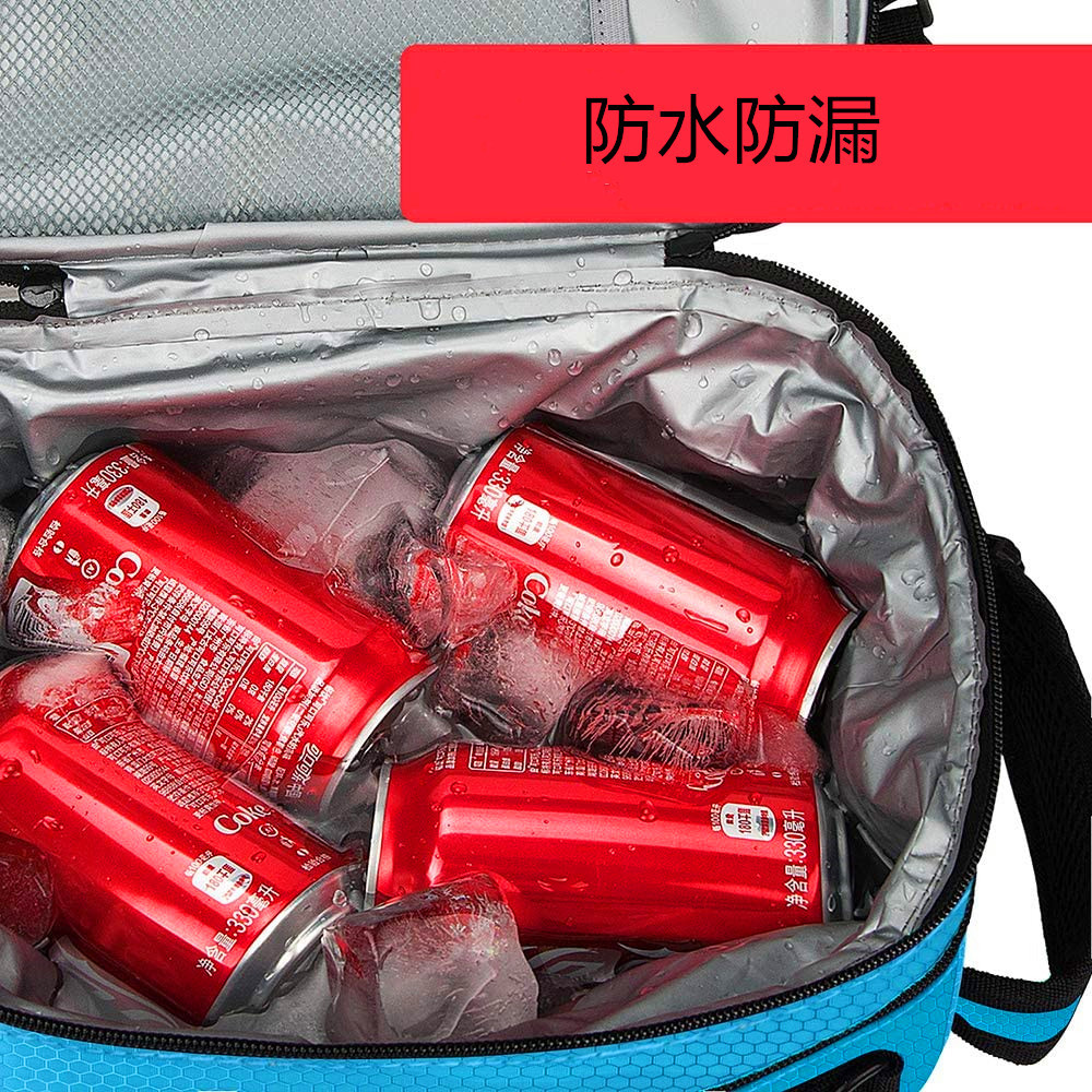 Cross-border supply lunch bag leak-proof insulation bag, Blue lunch bag multifunctional insulation box storage bag