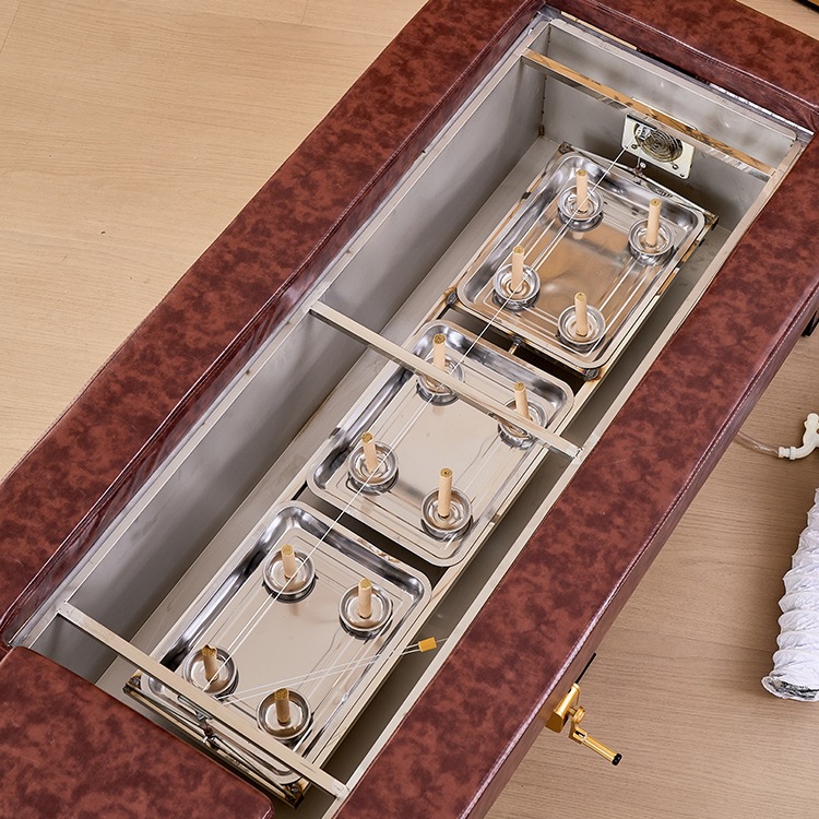 Special Bed for Chinese Medicine Fumigation, Moxibustion Bed, Whole Body Moxibustion, Home Physiotherapy Bed, Beauty Salon Special Health Massage Sweat Steaming Bed