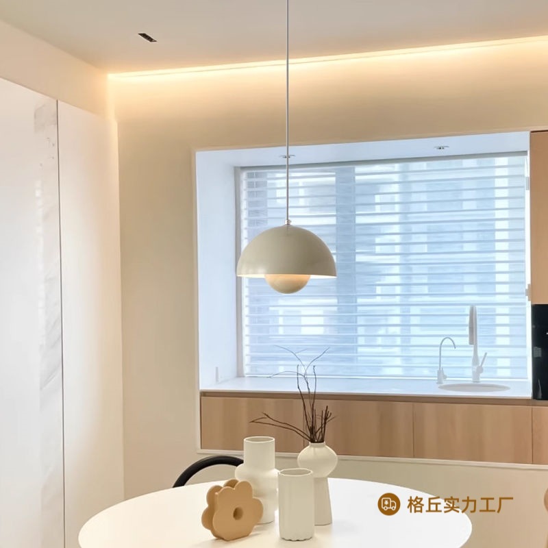 Danish Bud Restaurant Chandelier Nordic Cream Style Classic Bar Apartment Island Creative Lamp