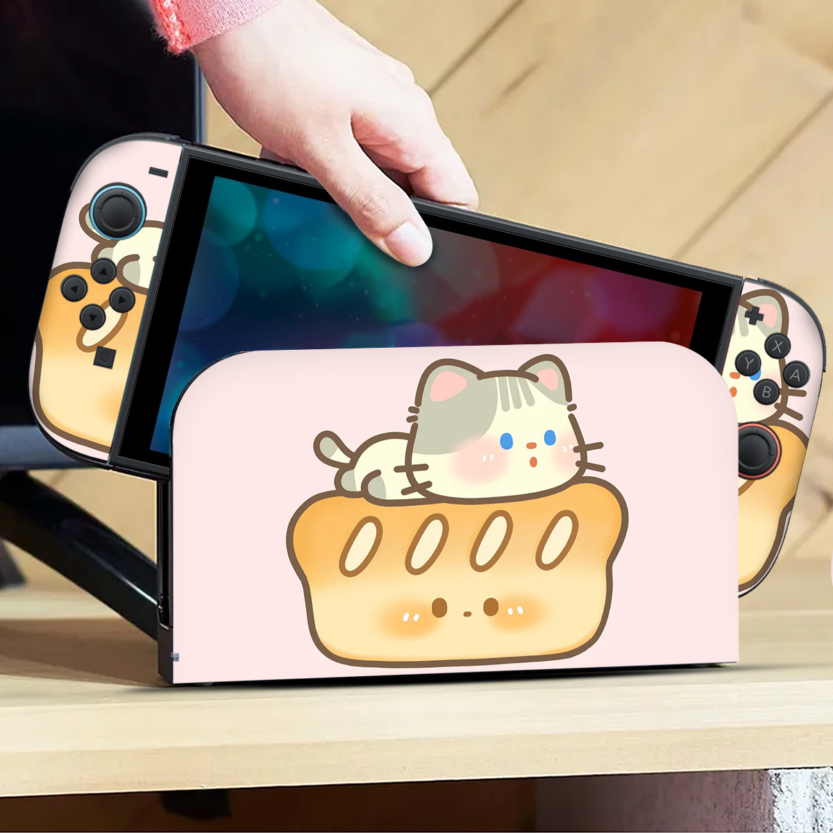 Factory Wholesale Nintendo Switch 2 Stickers, Scratch-Resistant and Wear-Resistant, Ns Stickers, Full Coverage, No Residue Left Behind