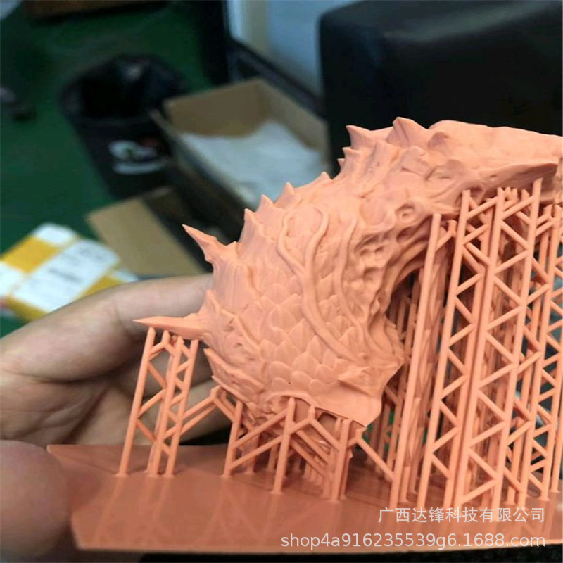 Red Wax Resin Anime Trendy Toys Mass Production 3D Printing Model Ornaments Creative Blind Box Doll Printer