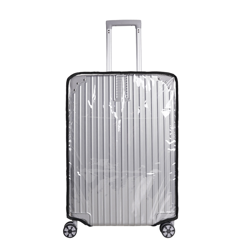 Cross-border Hot Selling PVC Transparent Case Consignment Waterproof Wear-resistant Explosion-proof Artifact Pull Rod Luggage Dustproof Protective Cover