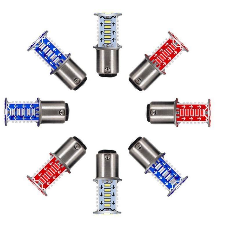 New motorcycle burst brake light 1157-3014-30smd electric car burst brake light