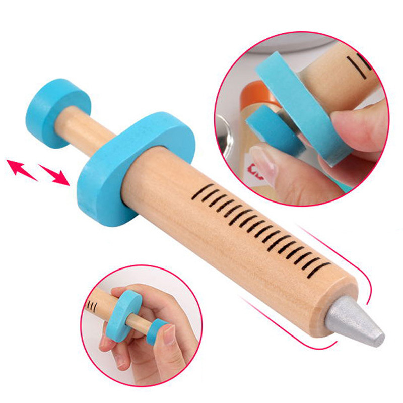 Little Doctor Toy Set Accessories Girl Tools Medical Kit Injection Nurse Children's House Stethoscope