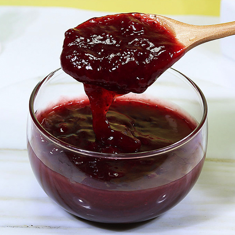 [Normal Delivery] Andrew Granular Jam Strawberry Blueberry Raspberry White Peach Jam Bread Baking Ingredients