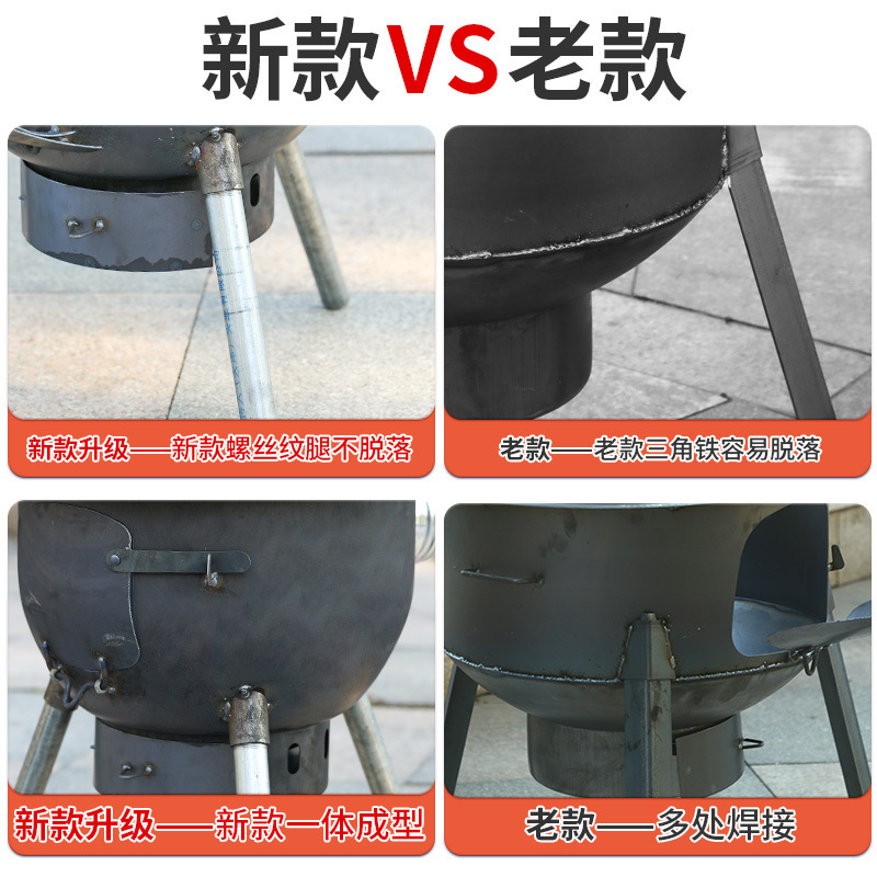 2025 New Model Firewood Stove for Home Use, Outdoor Stove for Rural Areas, Ground Pot Stove, Outdoor Stove for Burning Firewood, Wholesale