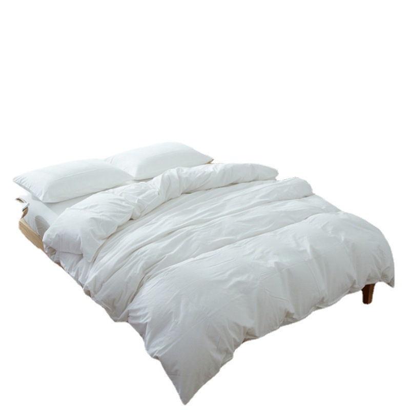 White quilt cover four-piece hotel white Suite Hotel B & B pedicure bedding fitted sheet 4-piece set