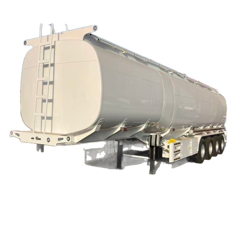 Foreign Trade Ordinary Liquid Oil Tanker 50 Cubic Meter Liquid Transport Oil Tank Dangerous Goods Oil Tank Transport Semi-Trailer