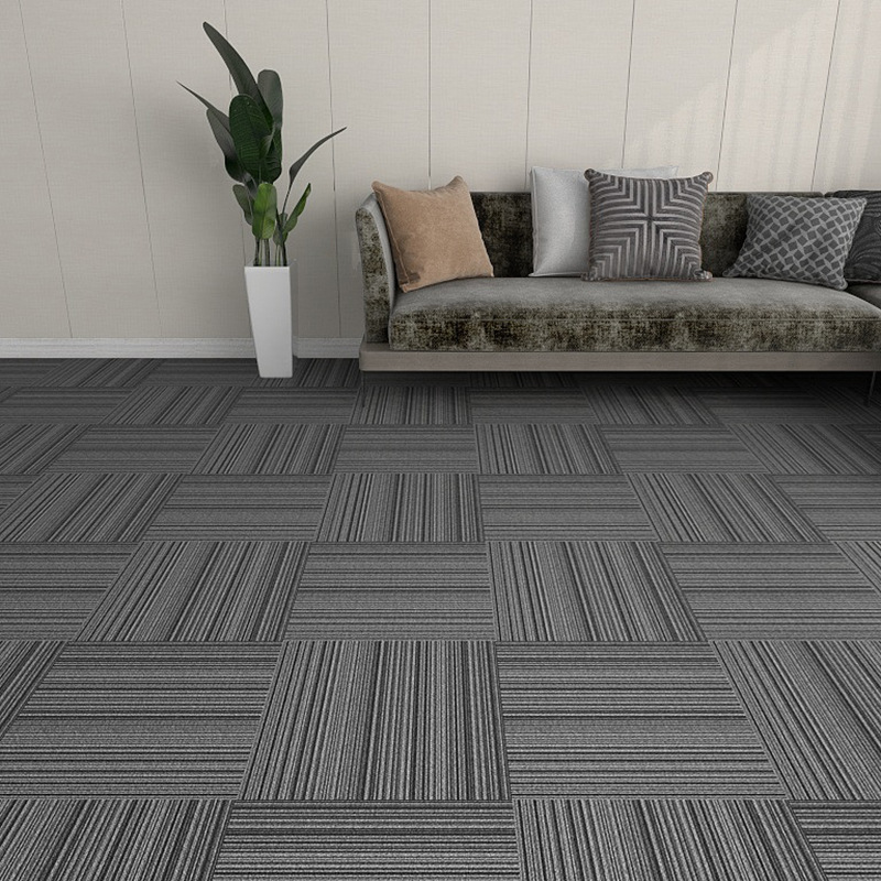 Office Carpet Splicing Floor Mat Square Commercial Full Paving Company Whole Paving Blanket Office Building Cement Floor Large Area