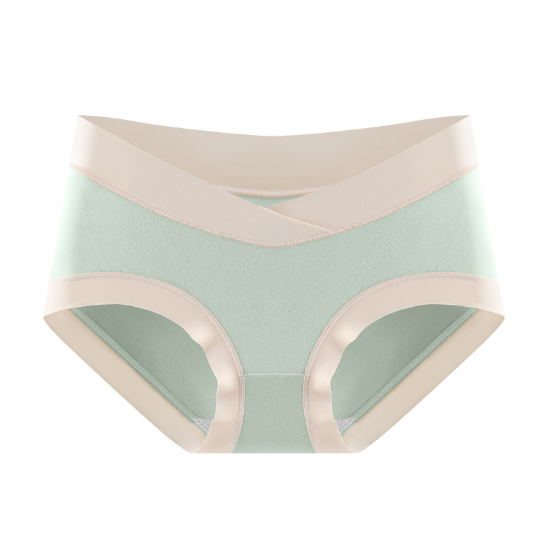 Pregnant Women's Underwear Women's Cotton Cotton Mid-late Pregnancy Early Pregnancy Large Size Women's Traceless Shorts Low Waist Modal