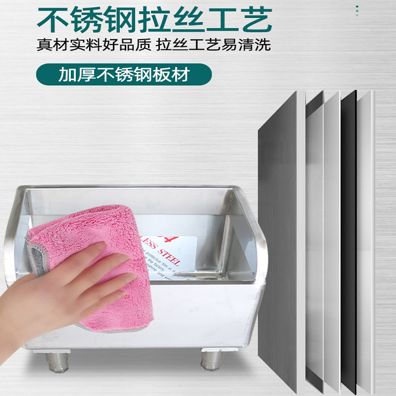 Stainless Steel Mop Pool Household Anti-overflow Mop Basin Hotel Hospital Drain Mop Pool Commercial Mop Pool