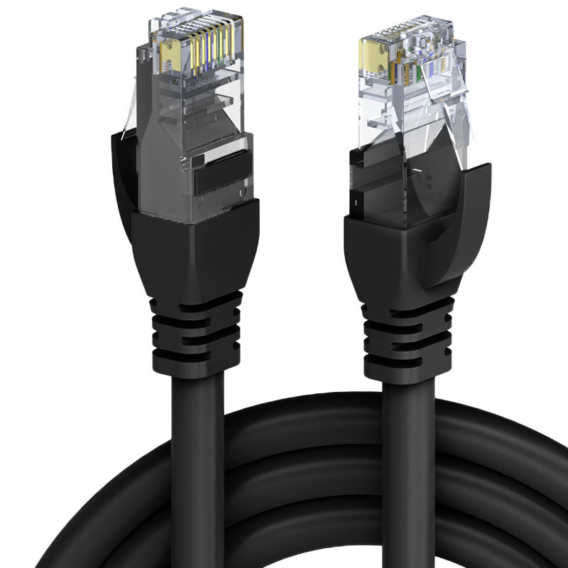 Category 6 Router Connection Cable Monitoring Cable 1m Computer Finished Broadband Gigabit Network Jumper Category 6 Super Network Cable
