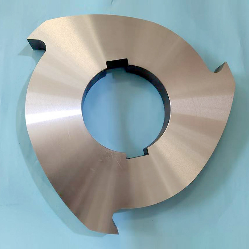 Shredder Blades Single/Double Shaft Square Knife Machine Plastic Metal Film Kitchen Waste Crusher Blade Alloy