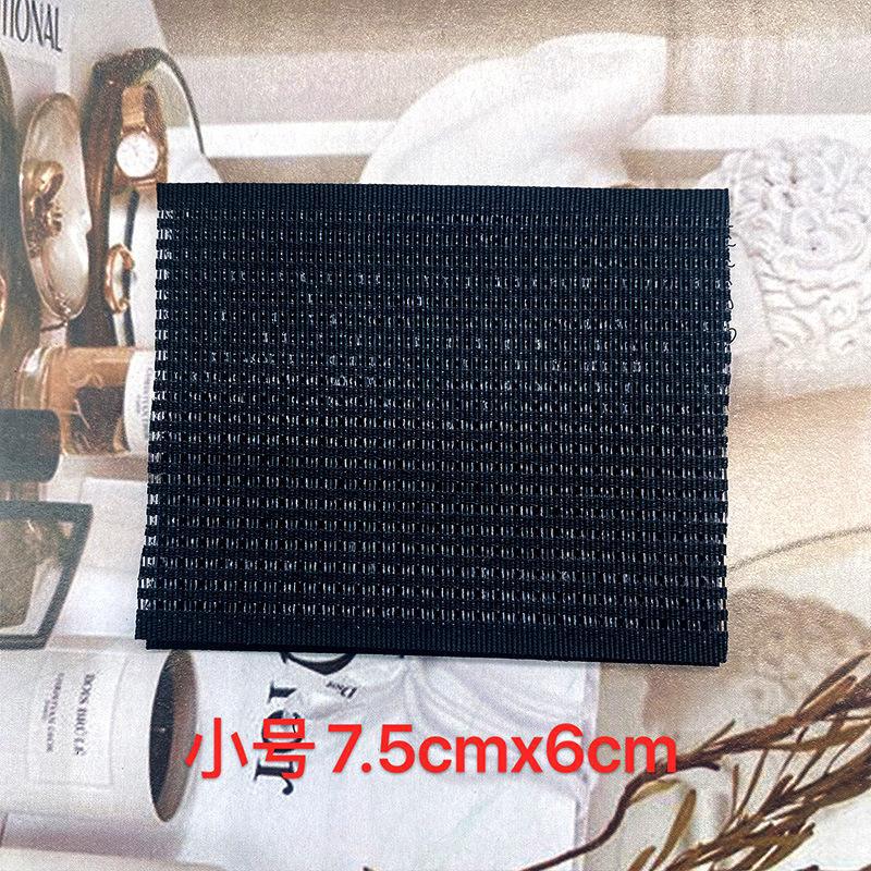 In stock wholesale diy Velcro headdress hair accessories geometric black Velcro work broken hair stickers bangs stickers
