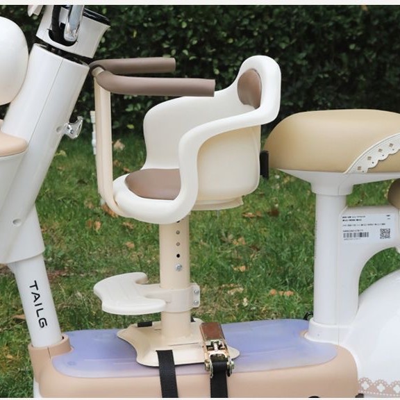 Electric Vehicle Child Seat Front-Mounted Yadi Emma Bell Motorcycle Battery Car Child Baby Safety Seat