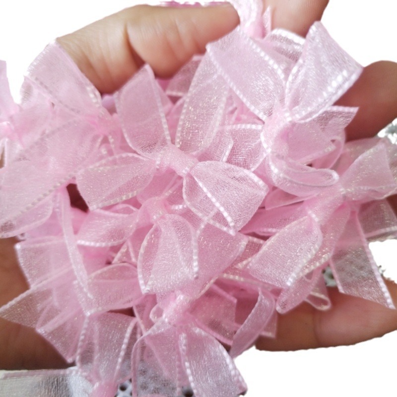 New Fugitive Princess Bow Nail Art Jewelry Popular Organza Nail Art Jewelry Mixed Nail Art Accessories Wholesale