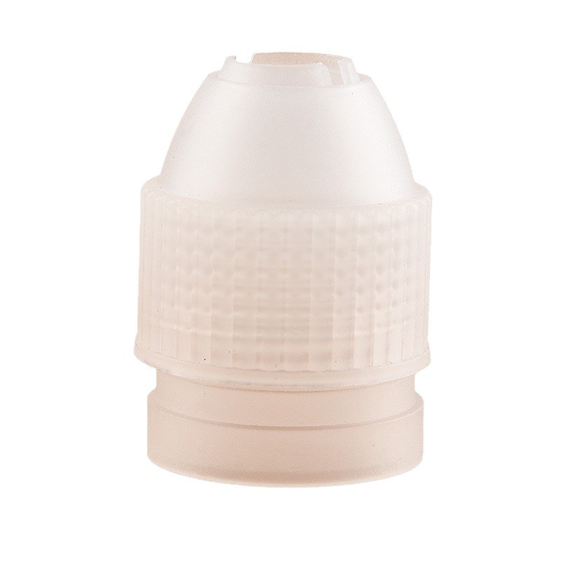Plastic Mouth Converter Decorating Bag Cake Decorating Tool Large, Medium and Small Tip Replacement Conversion Head White