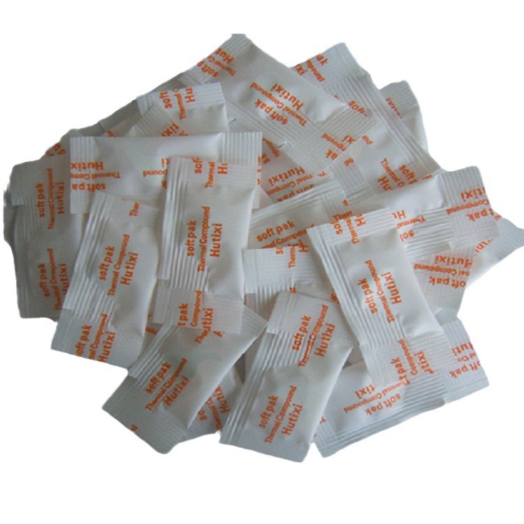 One-Stop purchase of small bags of pure white silicone grease mini bag CPU/graphics card/Chip Thermal conductivity cooling silicone