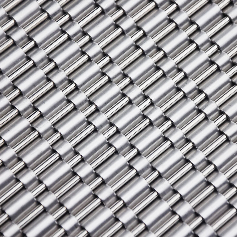 Hotel Club Restaurant Lobby Partition Stainless Steel Screen Water Curtain Wall Mesh Spiral Decorative Mesh Curtain Metal Curtain