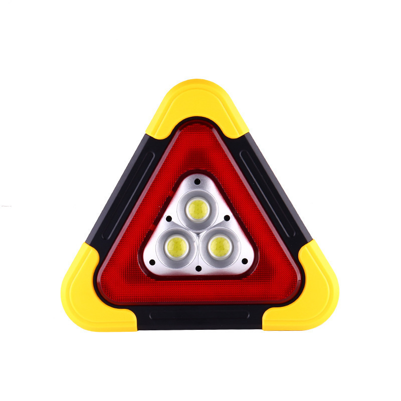 Car Warning Sign Car Tripod with Led Lighting USB Charging Interface Three-In-One Triangle Warning Sign
