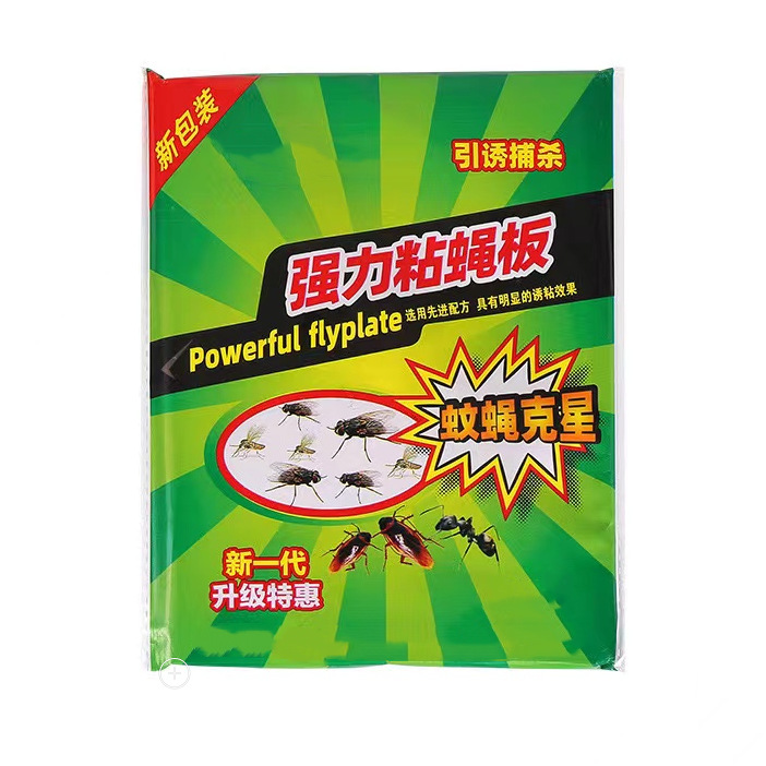 Wholesale fly paste strong fly paper fly killing artifact household fly board attractant glue fly trap super strong