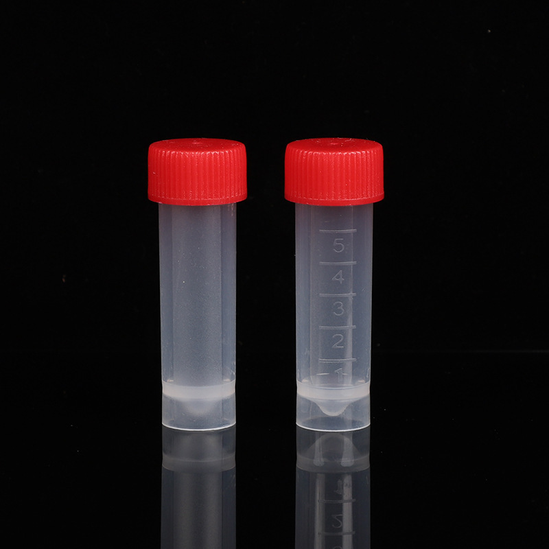 Plastic Centrifuge Tubes Wholesale Laboratory Supplies Graduated with Cap Screw Cap Disposable Light-Proof