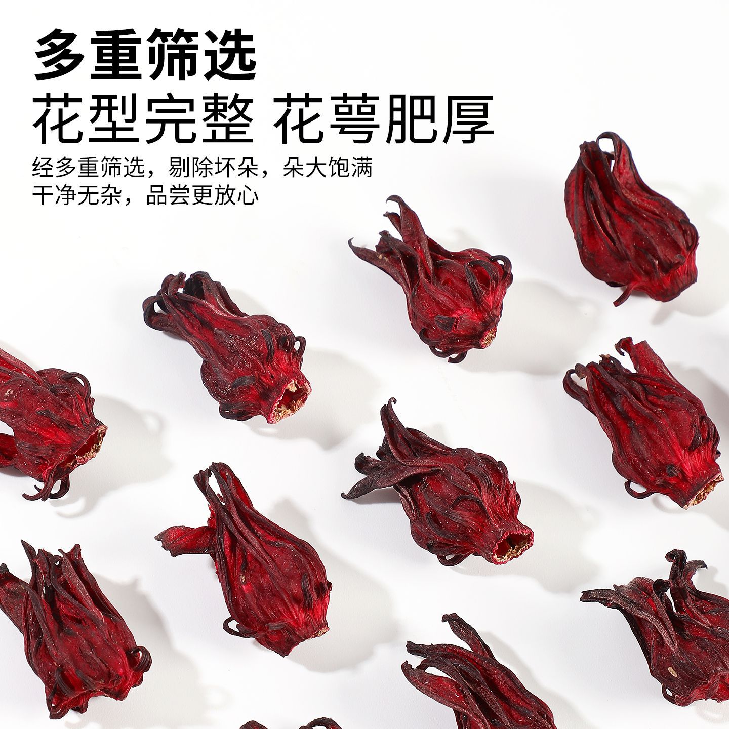 Ximo Lane Sealed Jar Roselle Tea Fresh Flower and Fruit Tea with Tangerine Peel Fruit Tea Soaked in Water