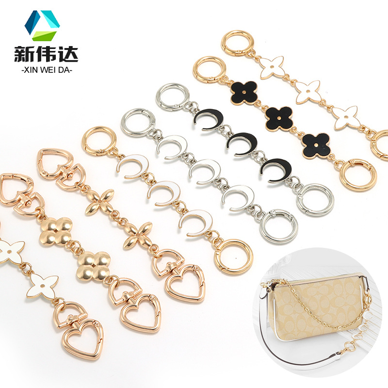 Сумка для маджонга с четырёхлистным клевером, расширяющая цепочка, трансформация, сумка для кокосового пула с луной, цепочка, кроссбоди, сменная сумка с аксессуарами