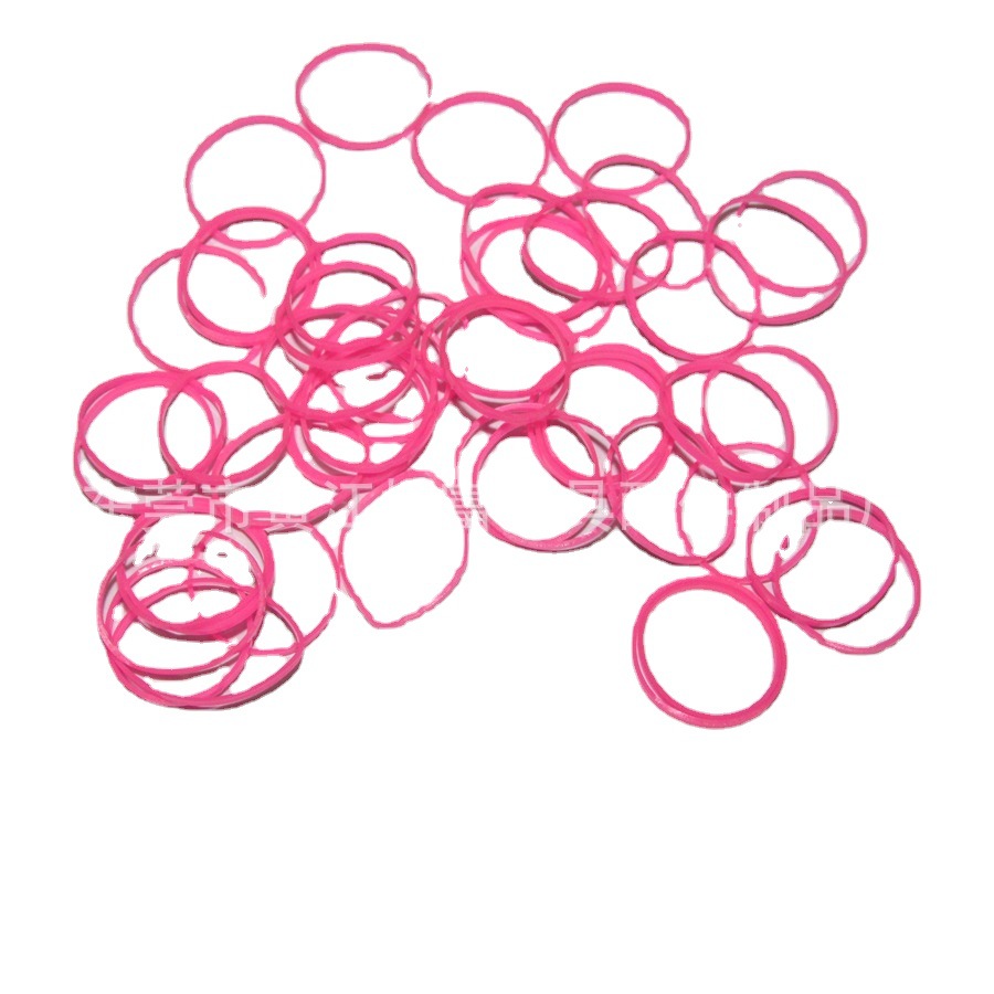 Manufacturer Direct Sales Transparent Rubber Band to Tie Digital Cord Rubber Band Transparent Rubber Band Anti-aging Rubber Band