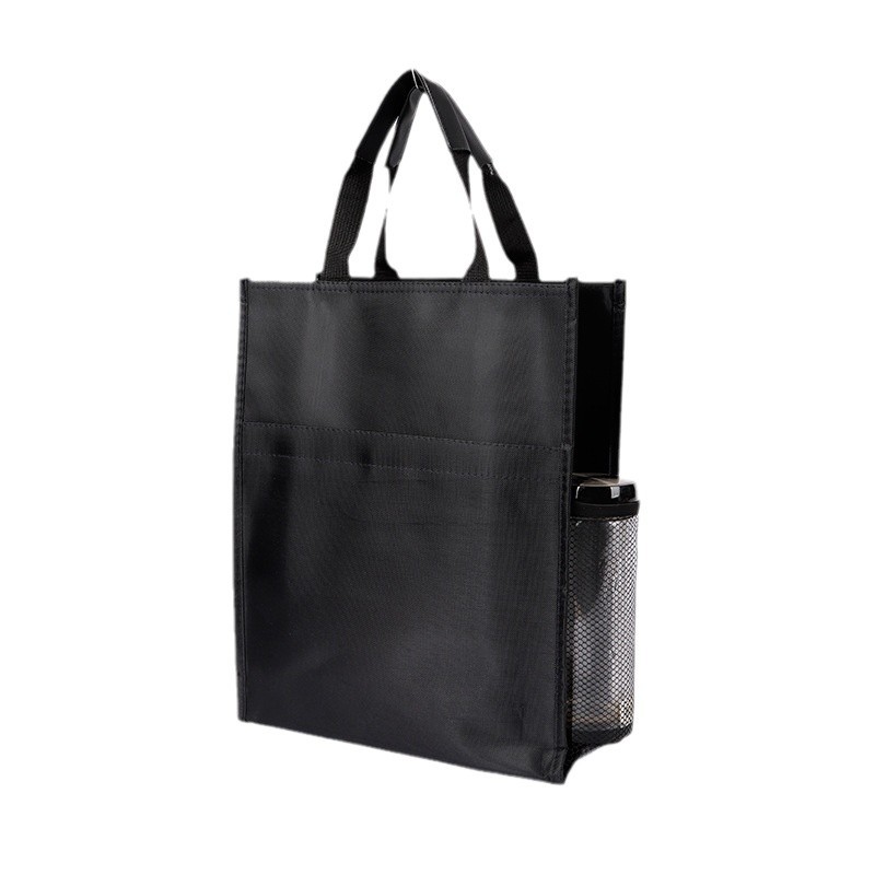 Conference Training Satchel Document Bag Document Bag Oxford Cloth Three-Layer Document Bag Gift Information Bag with Custom Logo