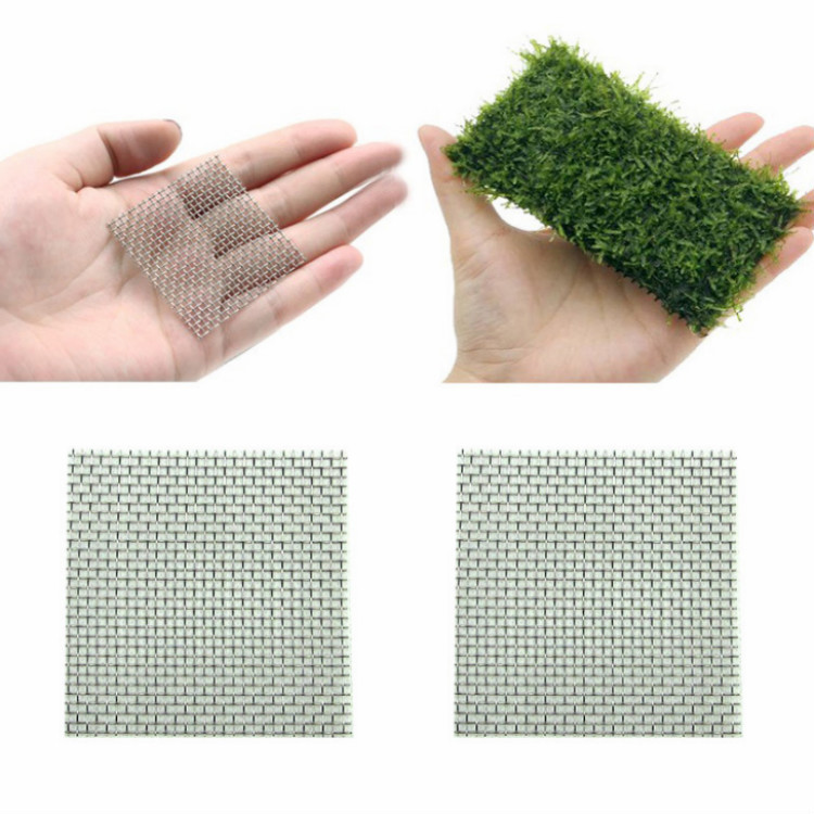 Manufacturer Wholesale Stainless Steel Aquatic Plant Mesh Bundle Binding Moss Aquatic Rust-Resistant Filter Mesh in Stock