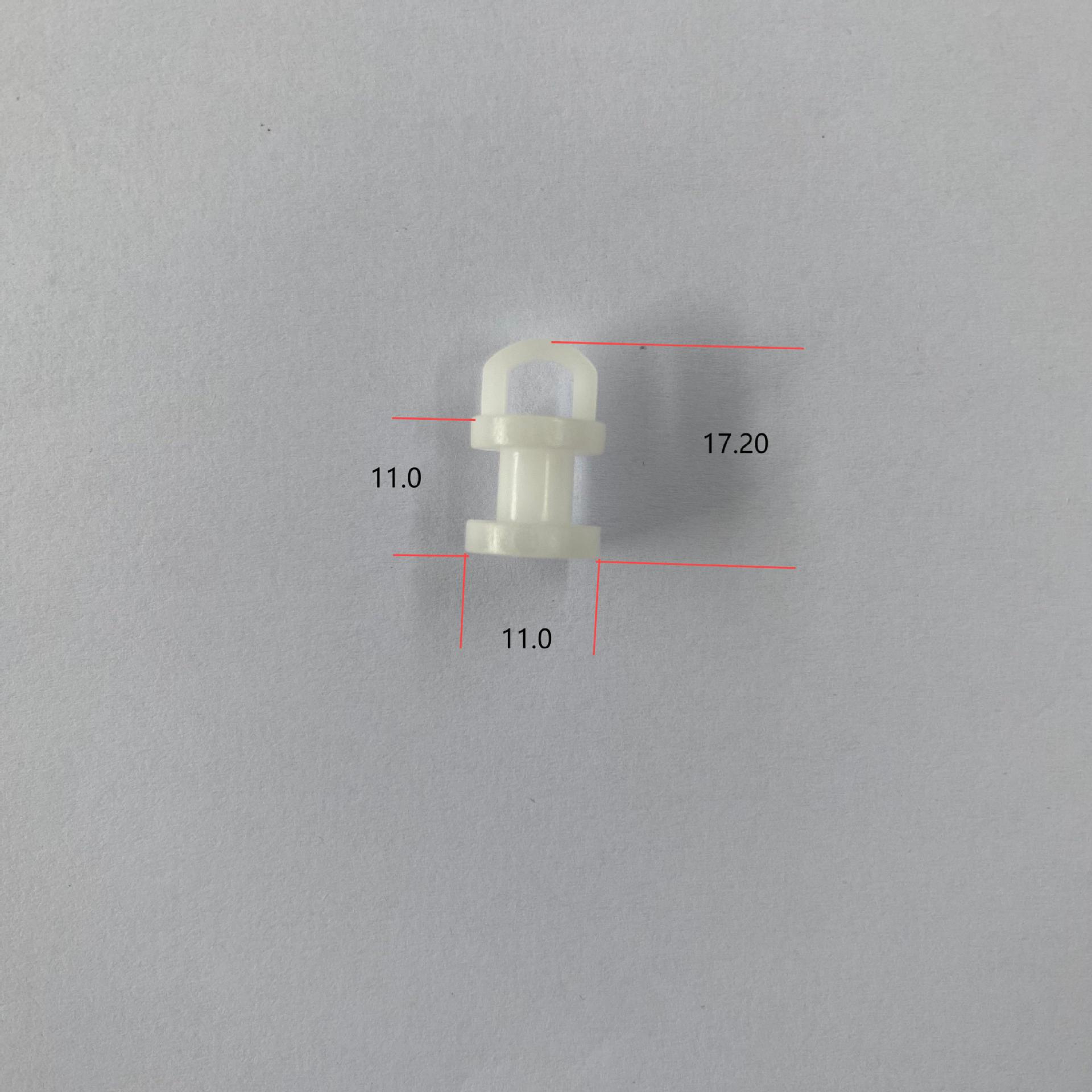 Manufacturer Produces Slide Bus Curtain Pulley Buckle Hanging Buckle Plastic Simple Hook Accessories Passenger Bus Slide Bead Buckle Ring