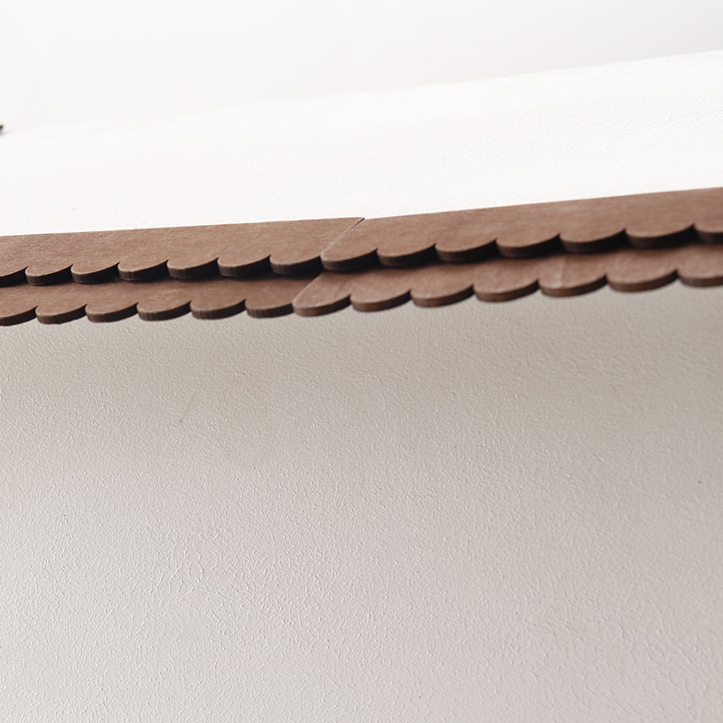 Miniature Model Food Toy Wooden Imitation Tile Eaves Diy1:12 Points Ob11 Doll House Decoration Scene Accessories