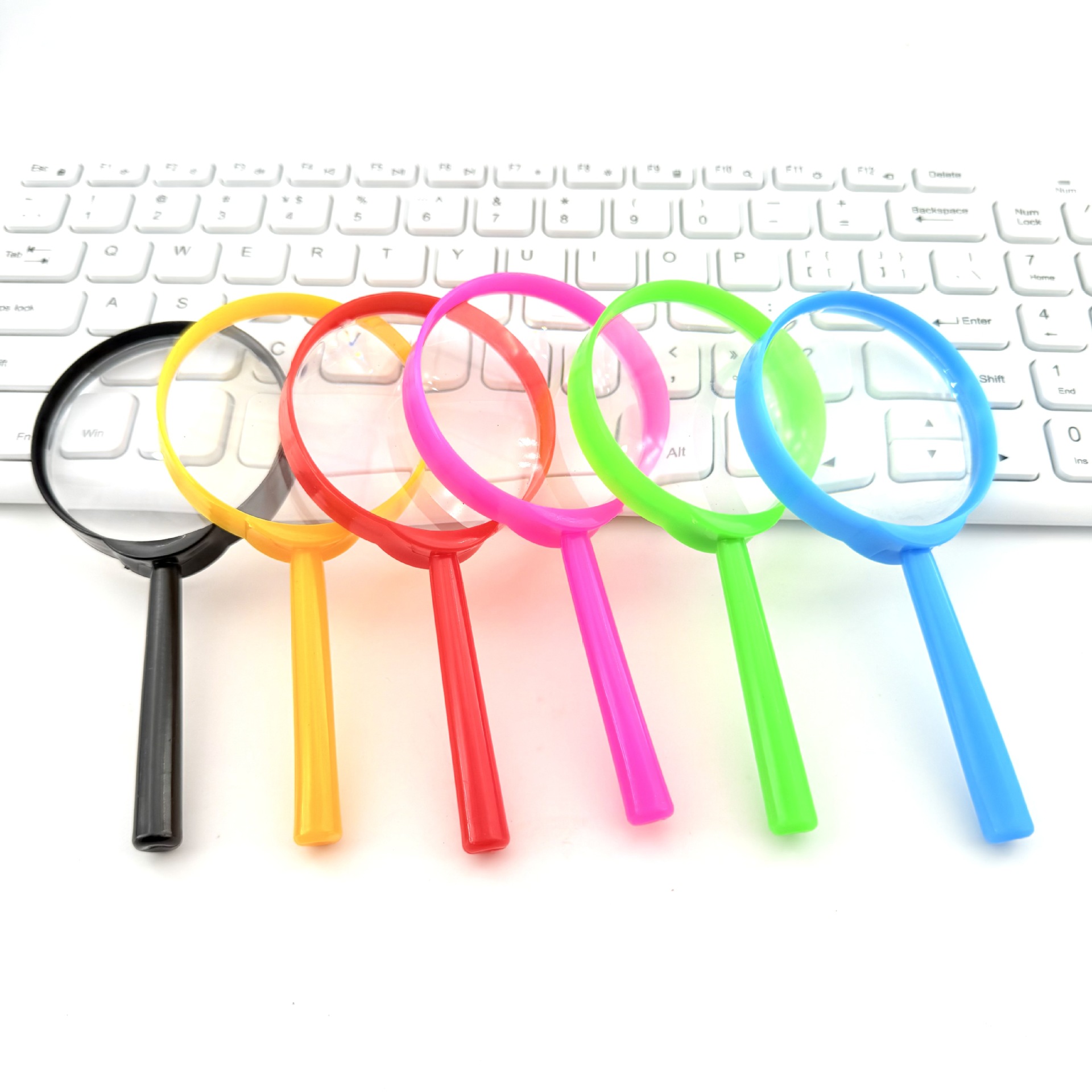 Plastic 60 Acrylic HD Color Children Observation Handheld Science and Education Outdoor Exploration Educational Toys Magnifier