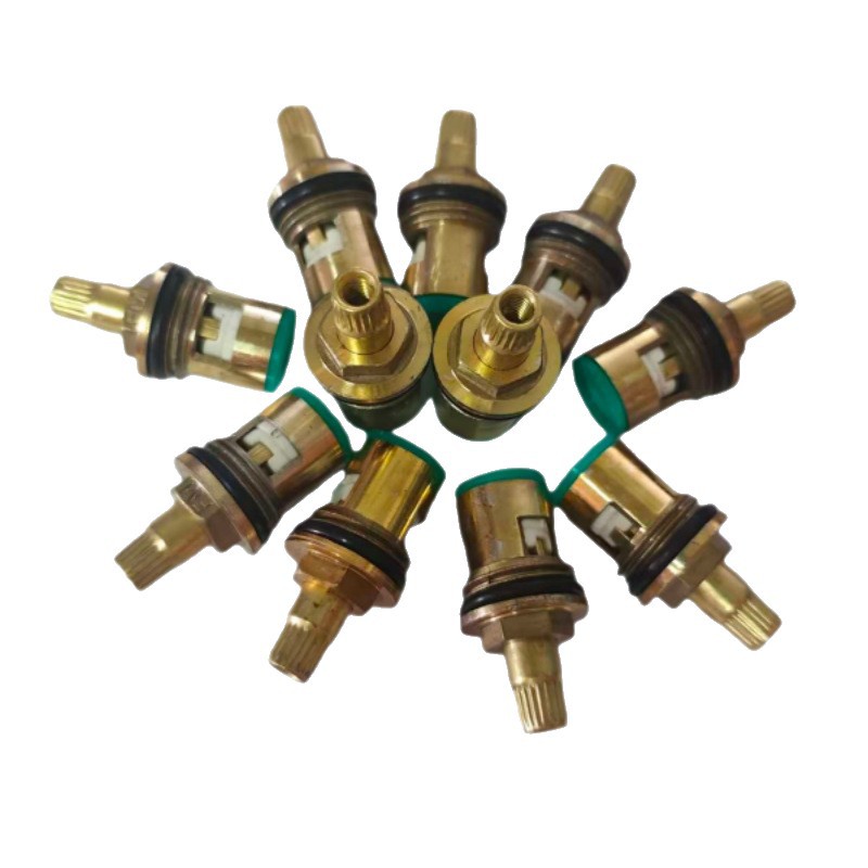 Quick-Open Stainless Steel Slow-Open Faucet Aluminum Iron Valve Core Faucet 3/8 Slow-Open Valve Core Kitchen Faucet Valve Core