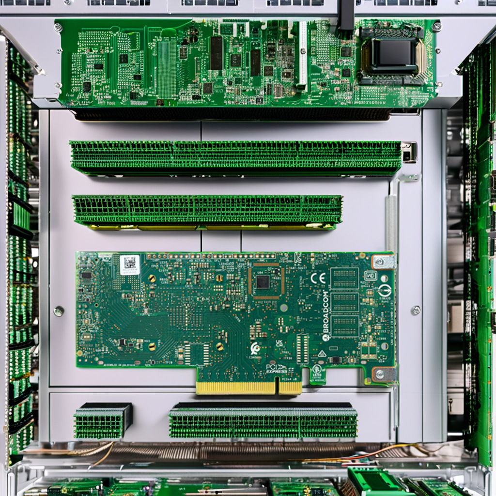 Broadcom 9500-8I Large-Scale Integrated Circuit Sas3808 Pci-E 4.0 X8 12 Gb/S S