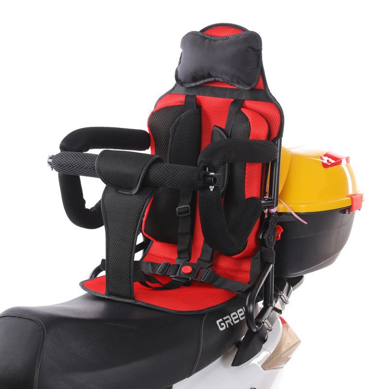 Electric car rear seat battery car scooter motorcycle baby and toddler rear seat 1-8 years old children's seat accessories