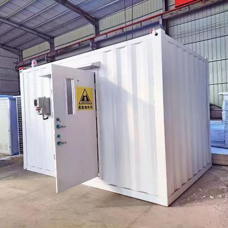 Temporary Storage Room for Hazardous Waste, Chemical Storage, Waste Oil Storage, Hazardous Goods Storage