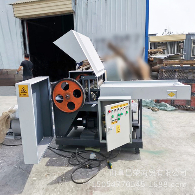 Производитель дробилки сетки Пластиковая машина для резки и дробления сетки Экспорт шредера для тканевых мешков Видео