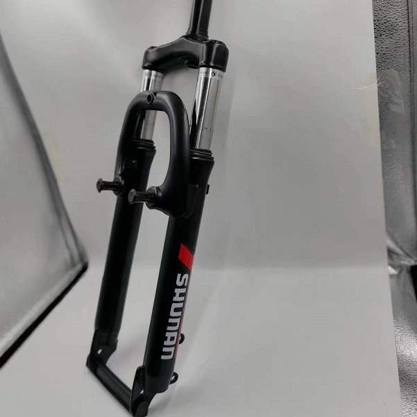 Shun'an 26-inch mountain bike iron bold disc brake v brake dual-purpose shock absorber non-grain front fork mountain bike accessories