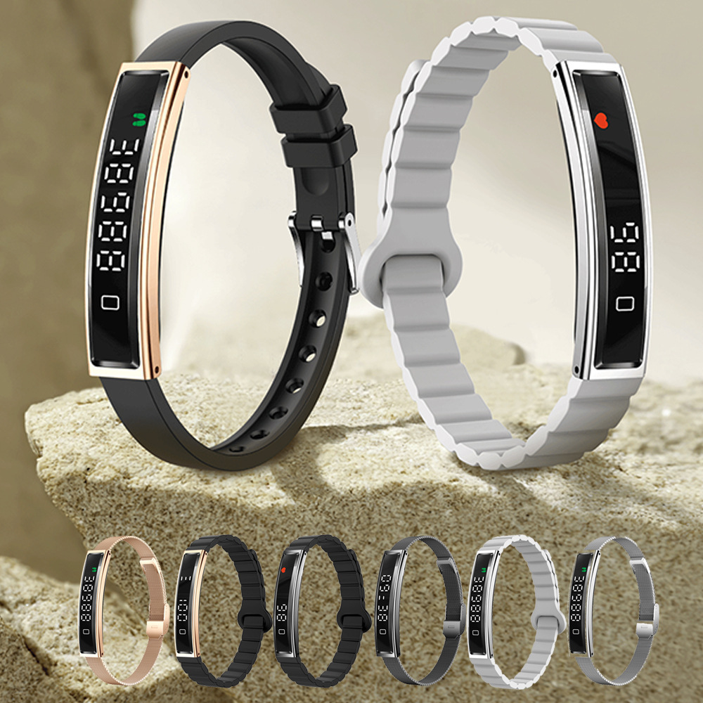 Cross-Border New B3 Smart Bracelet with Built-In Smart Chip, Outdoor Sports Heart Rate Sleep Real-Time Monitoring and Waterproofing