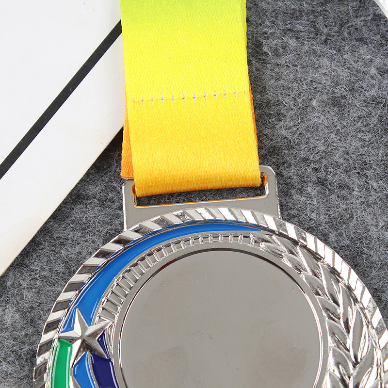 Metal Medal Custom Competition Gold Medal Hanging Sports Meeting Marathon Hanging Medal Medal Company Gift Medal